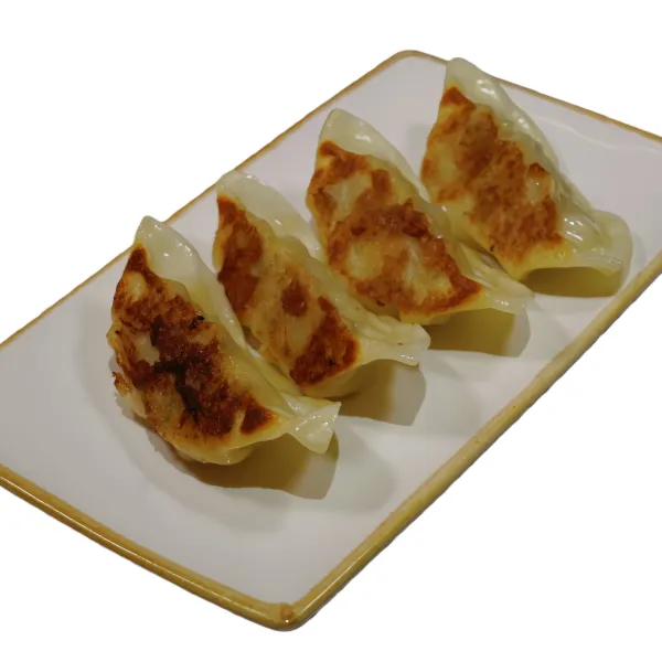 Gyoza de pollo a la plancha