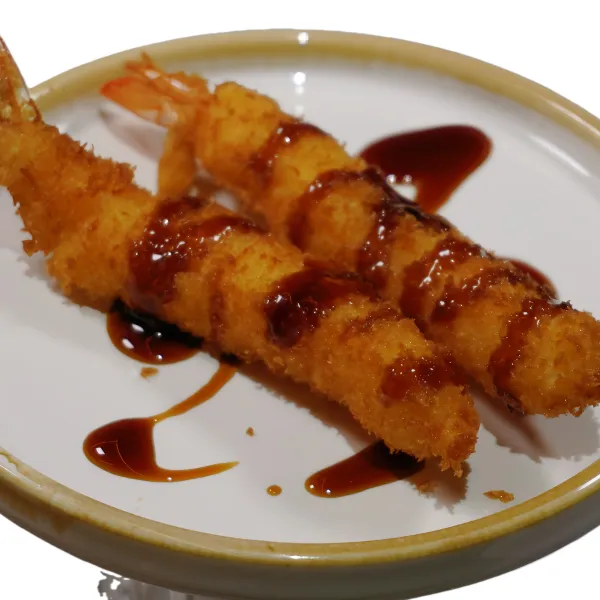 Tempura de langostinos （2u)
