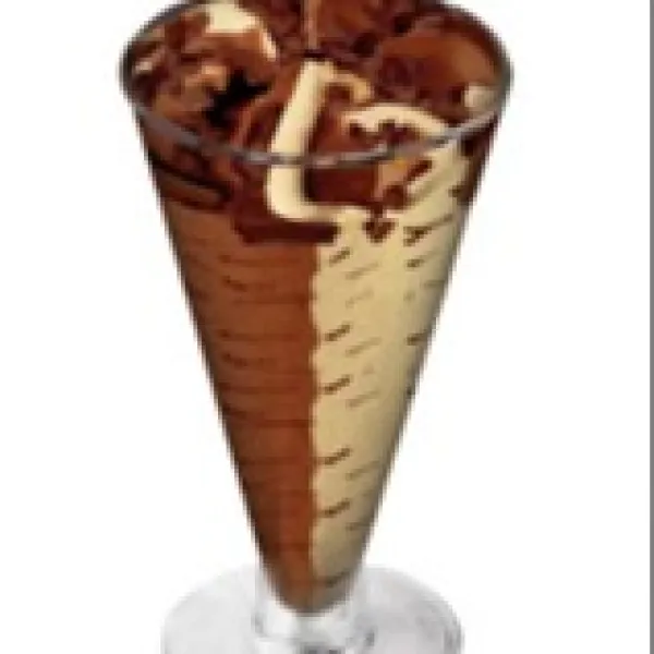 Copa  dolce vainilla chocolate