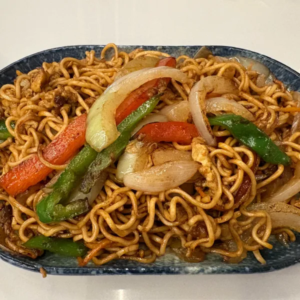 Yakisoba con verduras